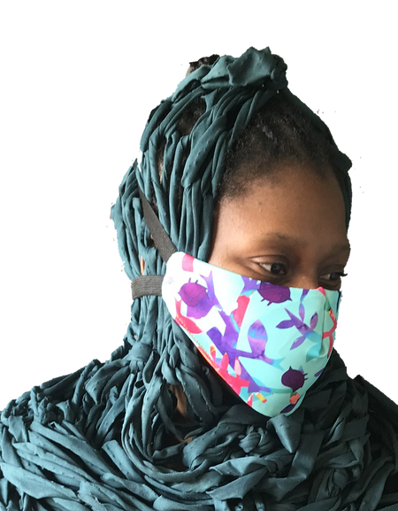 Reusable, 3-Layer, Padded Print Facemask (Pack of 3)