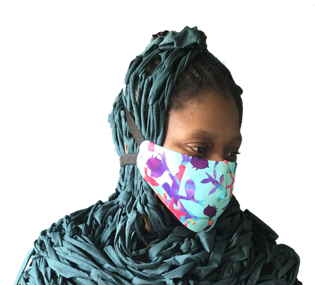 Reusable, 3-Layer, Padded Print Facemask (Pack of 3)