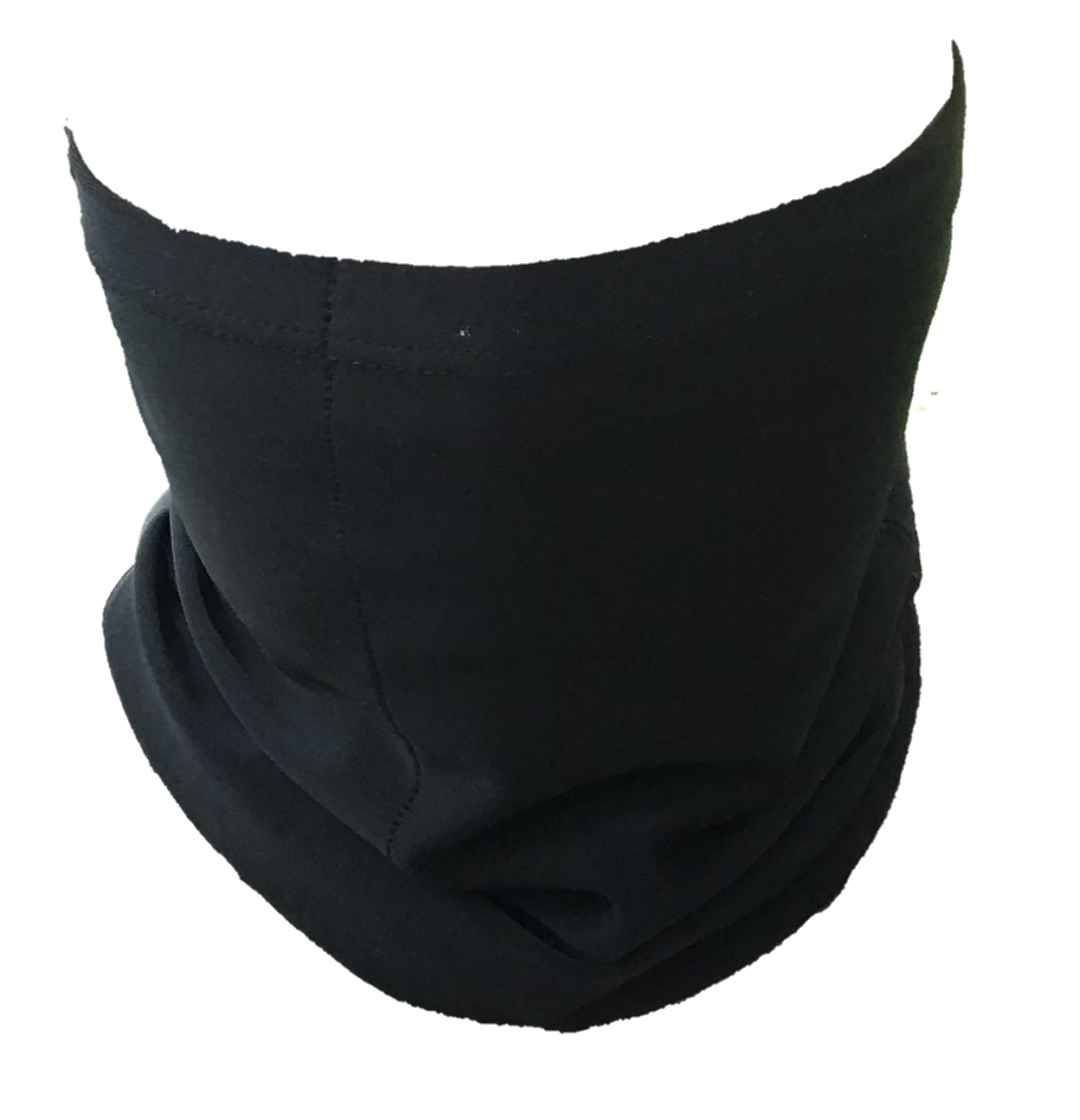 Black Face-buff with Pocket - Pack of 2
