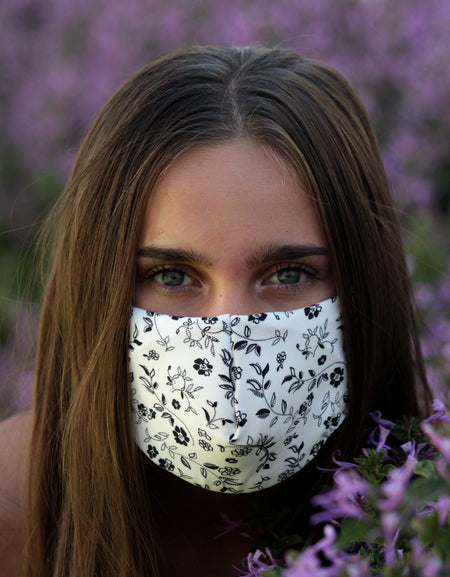 Reusable, 3-Layer, Padded Print Facemask (Pack of 3)