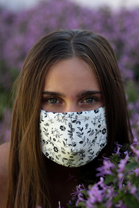 Reusable, 3-Layer, Padded Print Facemask (Pack of 3)