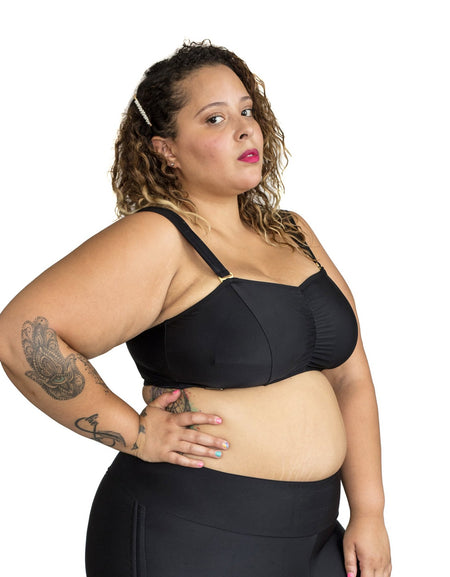Bandeaux Bra - Black